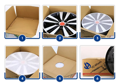 racing 17 inch wheels 5x114.3 custom forged alloy passenger car wheels Matte black replica Casting rims for rolls royce rims
